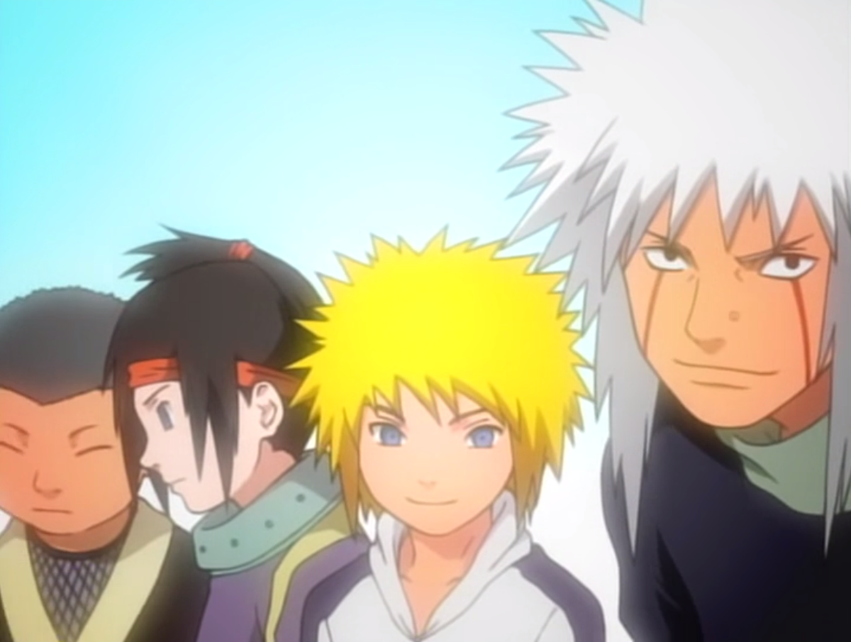 A single screenshot taken from Naruto episode 72.