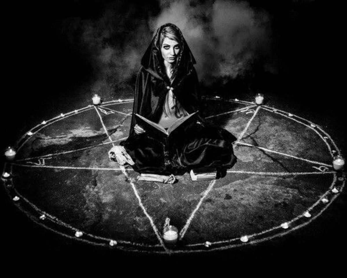 Witches Pentagram Tattoo