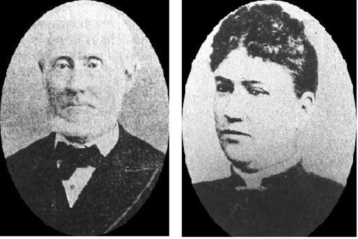 Lizzie's father and stepmother, Andrew and Abby Borden