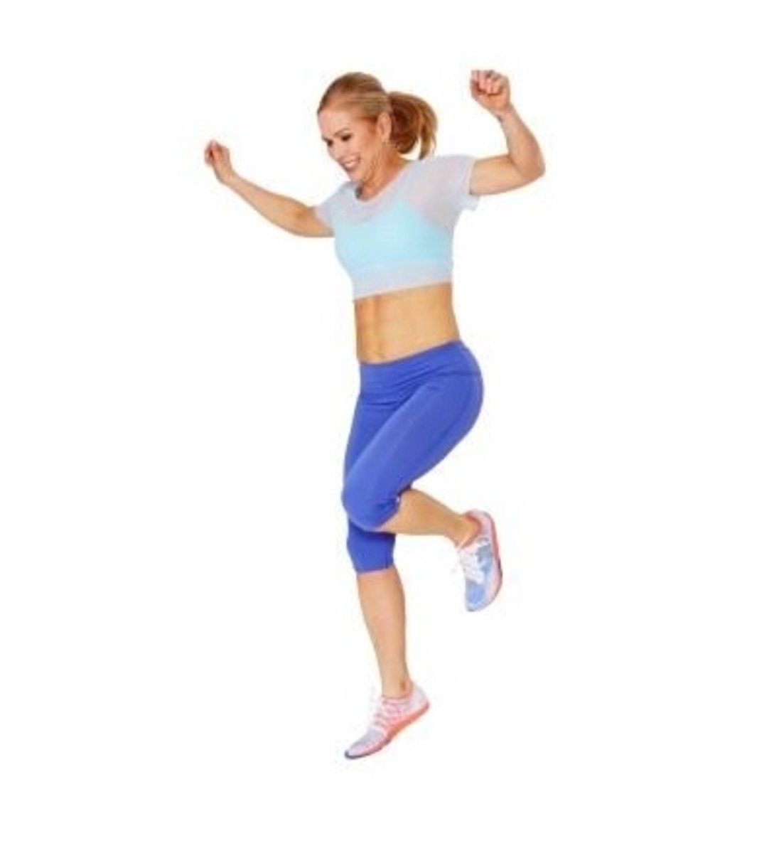 1-Leg Hops: This exercise works glutes and leg muscles while improving coordination and muscular endurance.
