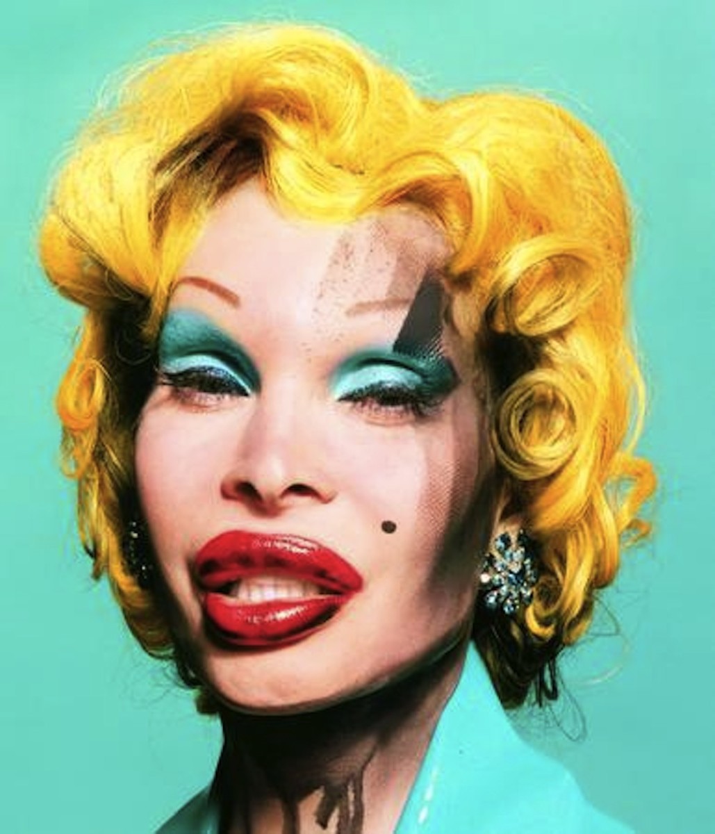 "Amanda as Marilyn" by modern pop artist David LaChapelle