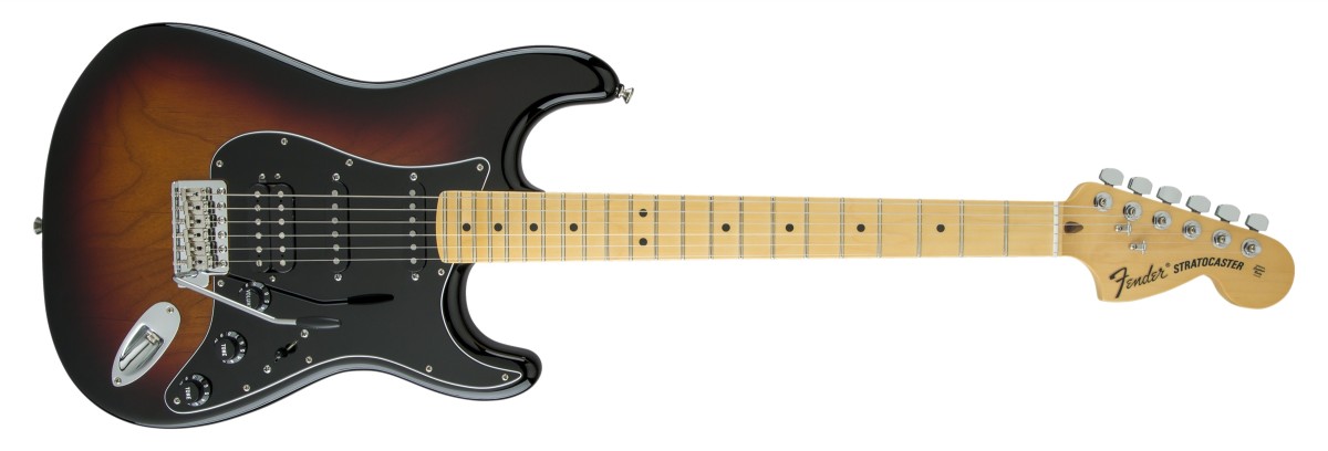 Fender American Special Stratocaster HSS. Shown with 3-Color Sunburst finish.