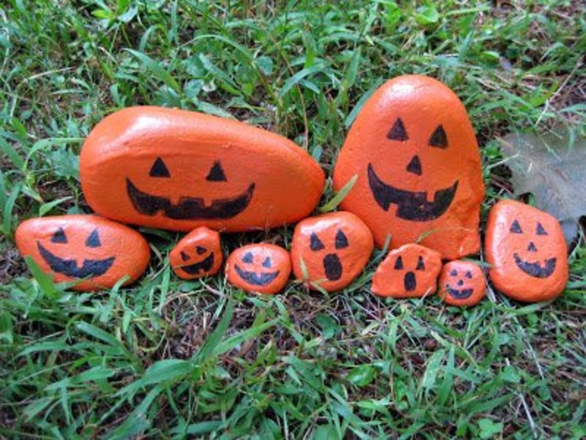 Halloween Rock Painting HubPages