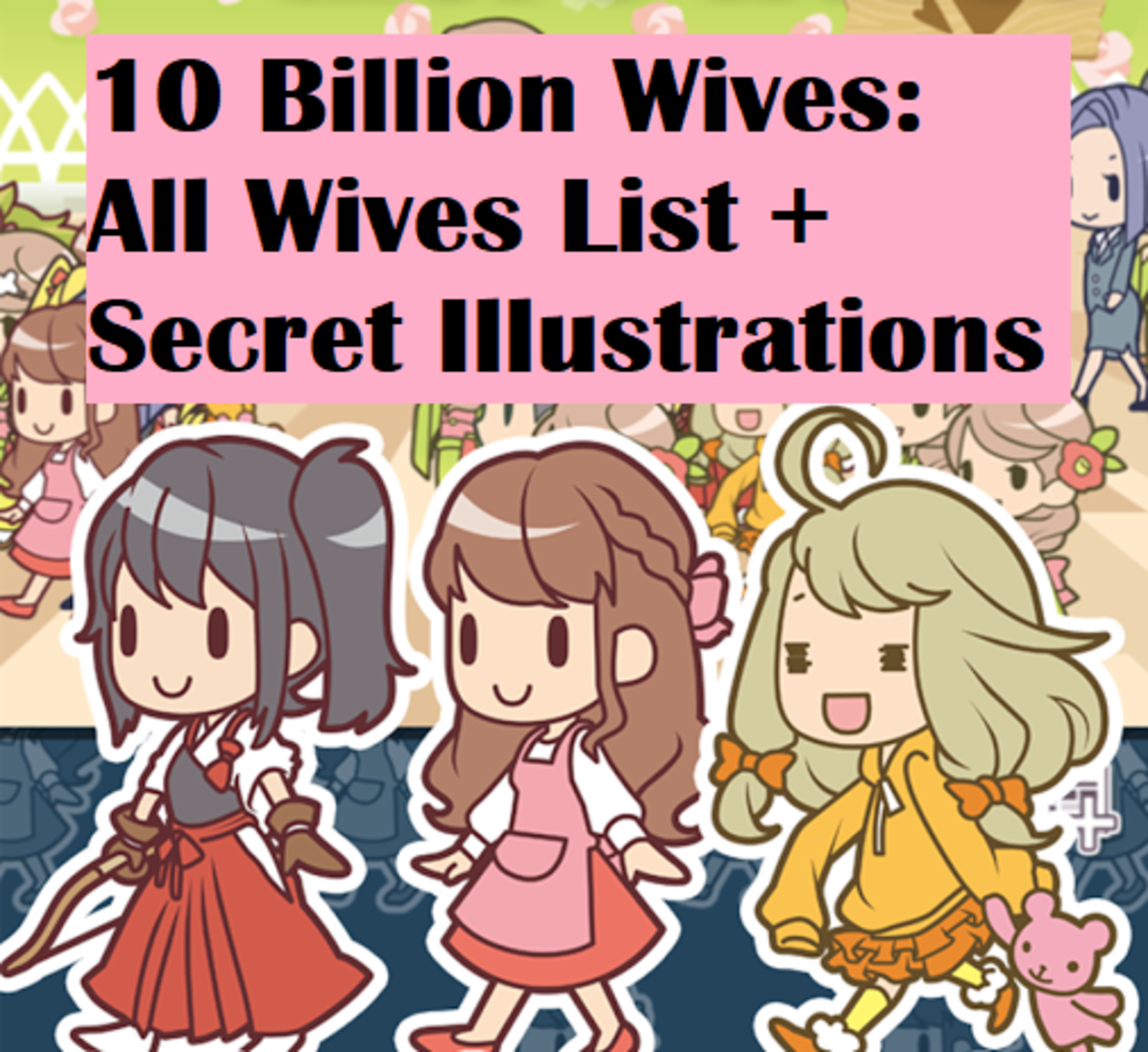 10B Wives: All Wives List and Secret Illustrations