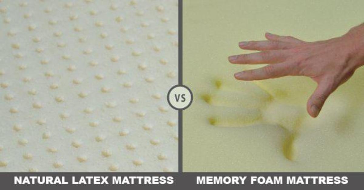 A combination of Memory Foam and Latex Foam is a good choice for a mattress