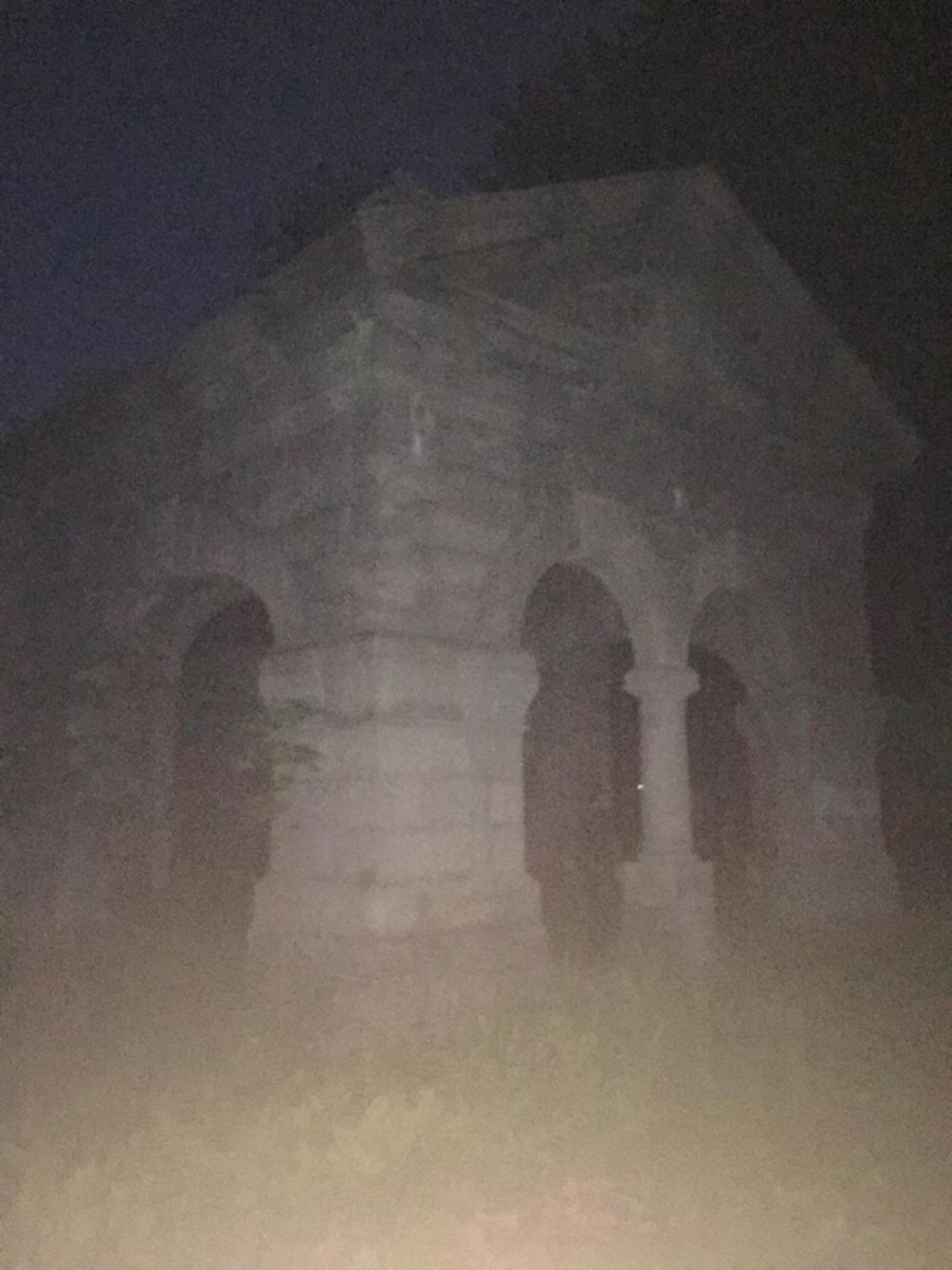 The mausoleum