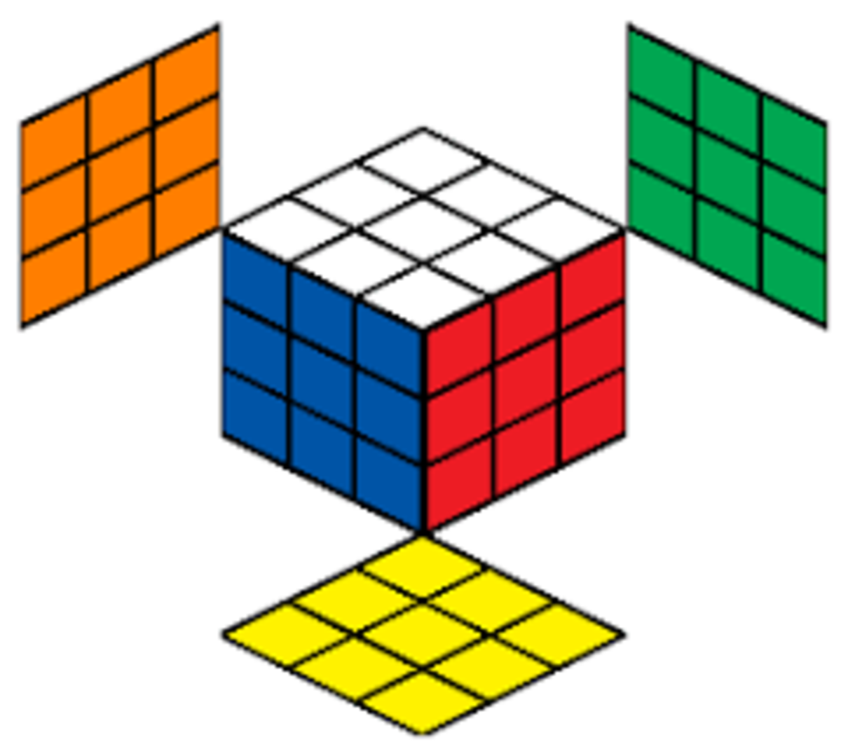 Бесконечные возможности для творчества, открытые с помощью кубика Рубика