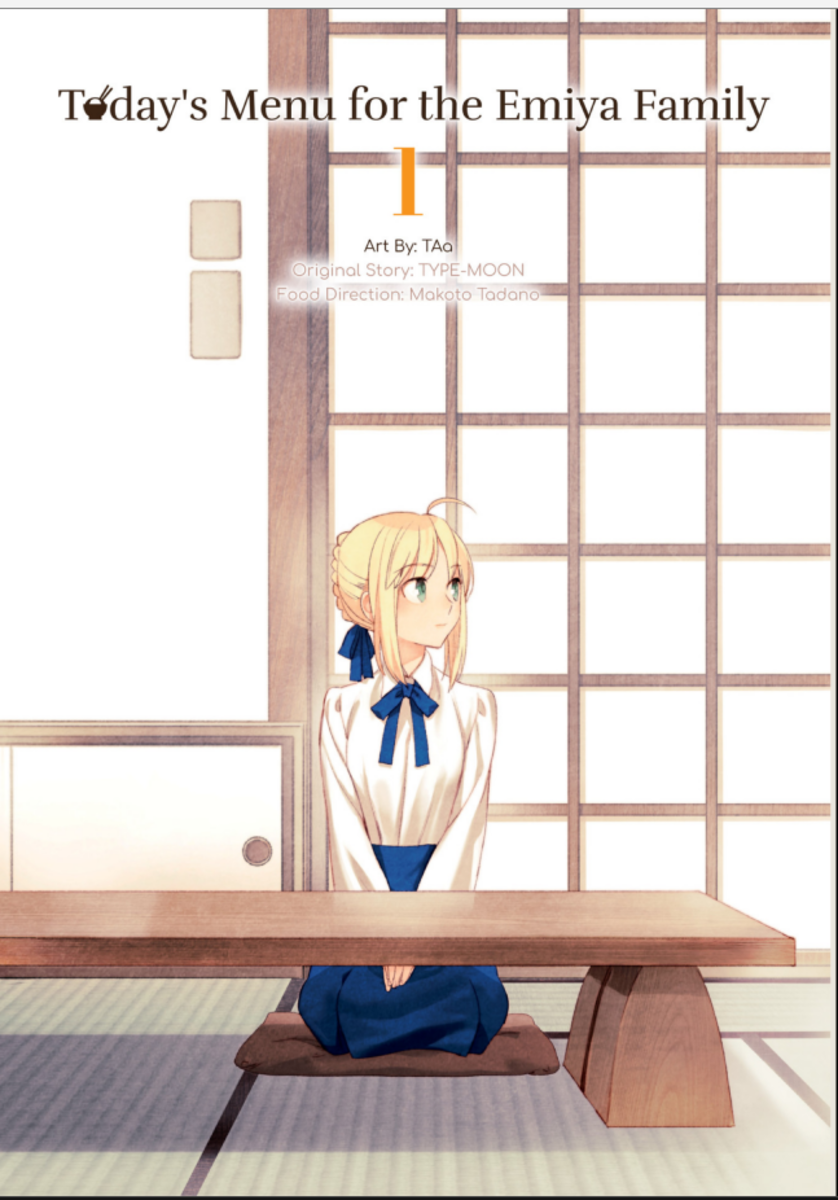 My favorite character Saber, doing nothing  but being adorable!