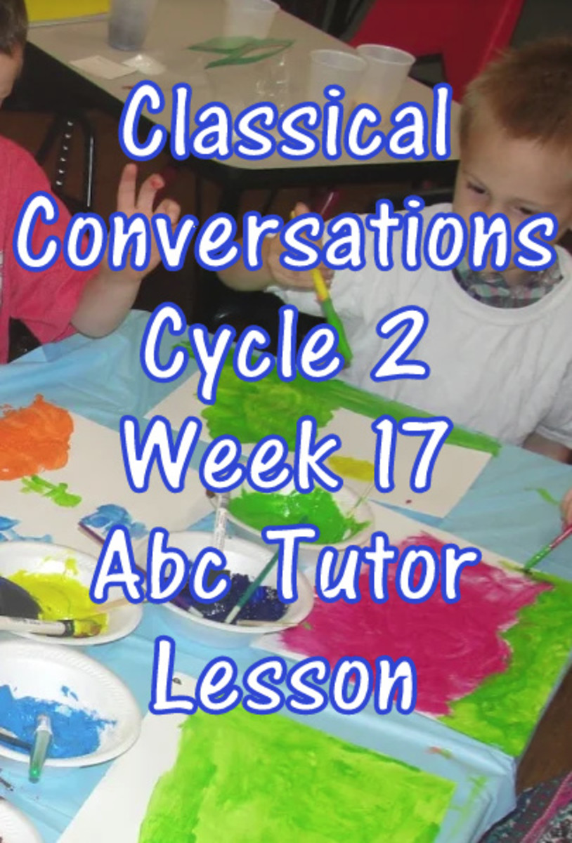 CC Cycle 2 Week 17 Lesson For Abecedarian Tutors HubPages