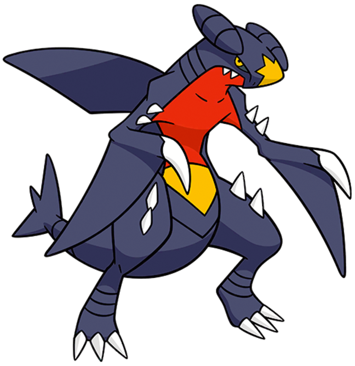 Garchomp, the "Mach" Pokémon