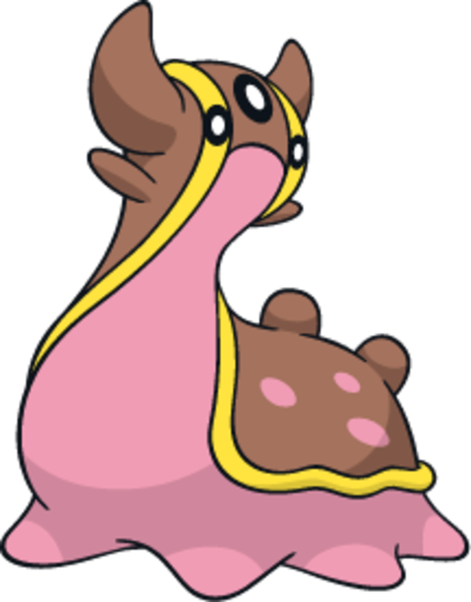 Gastrodon, the "sea slug" Pokémon