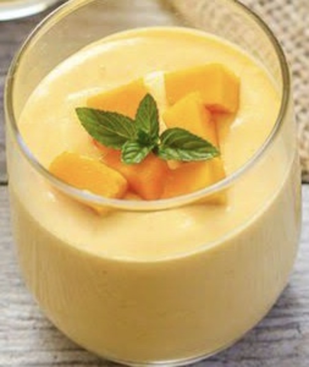 Easy No-Bake Mango Soufflé Recipe