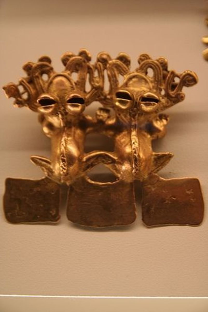 Pre-Columbian Gold Frog from Costa Rica