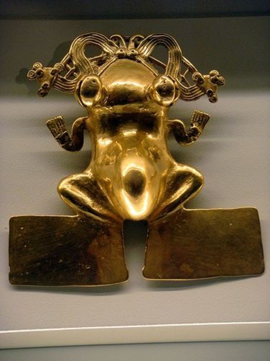 Pre-columbian Gold Frog