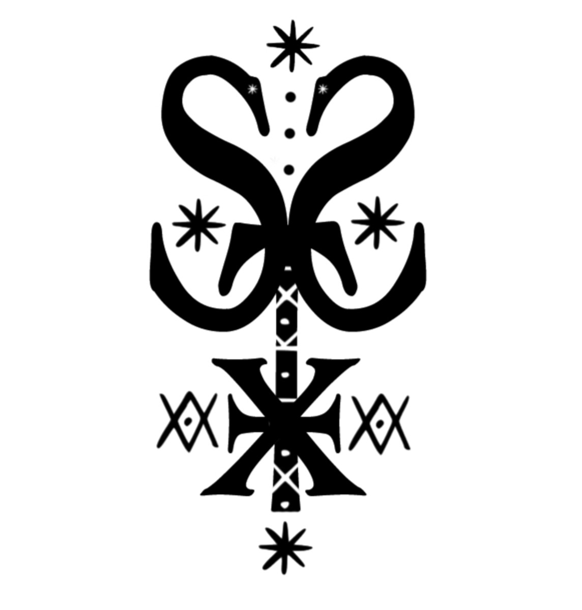 St. Expedite's Ritual symbol, copyright 2014 Denise Alvarado, all right's reserved worldwide