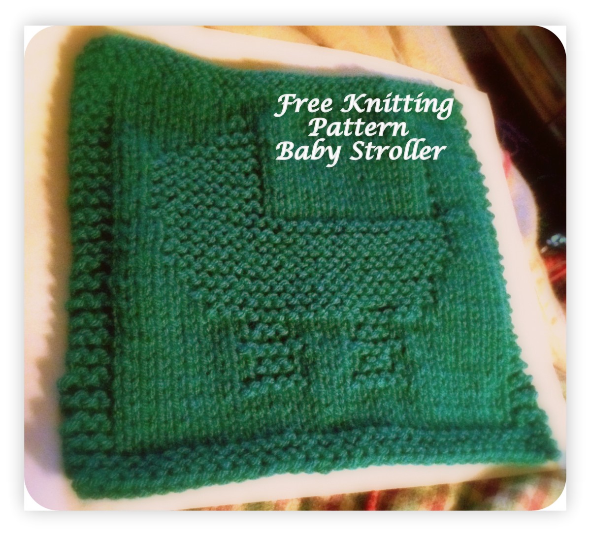 How to Knit a Dishcloth: Free Knitting Pattern - Baby Stroller Pt1