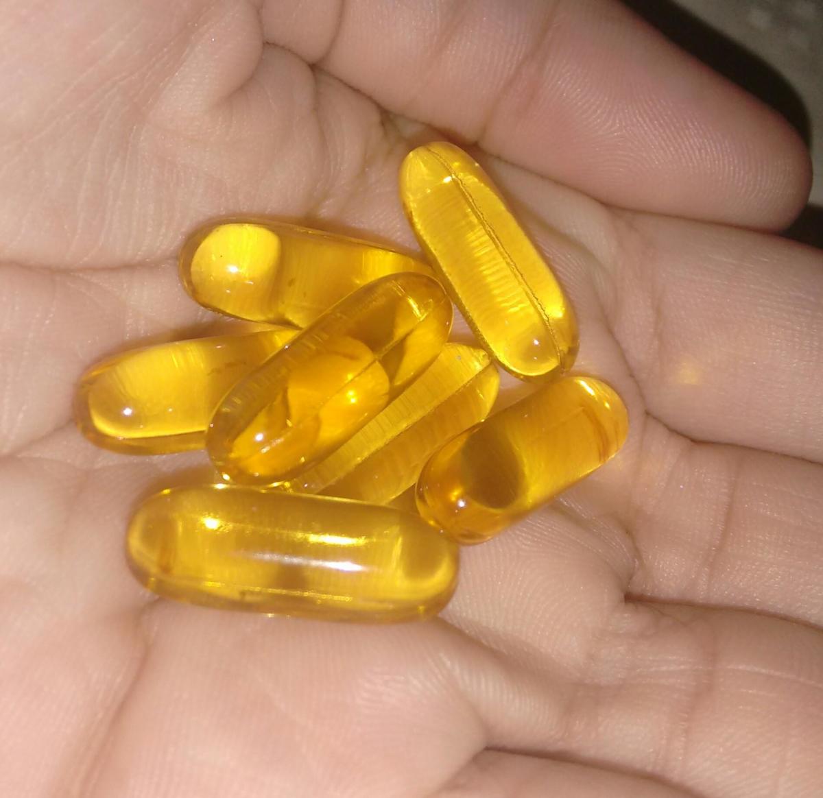 You should never take Omega 3 fish oil supplements with CBD oil