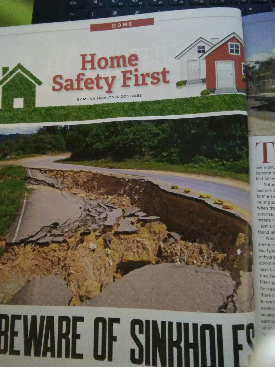 Beware of Sinkholes