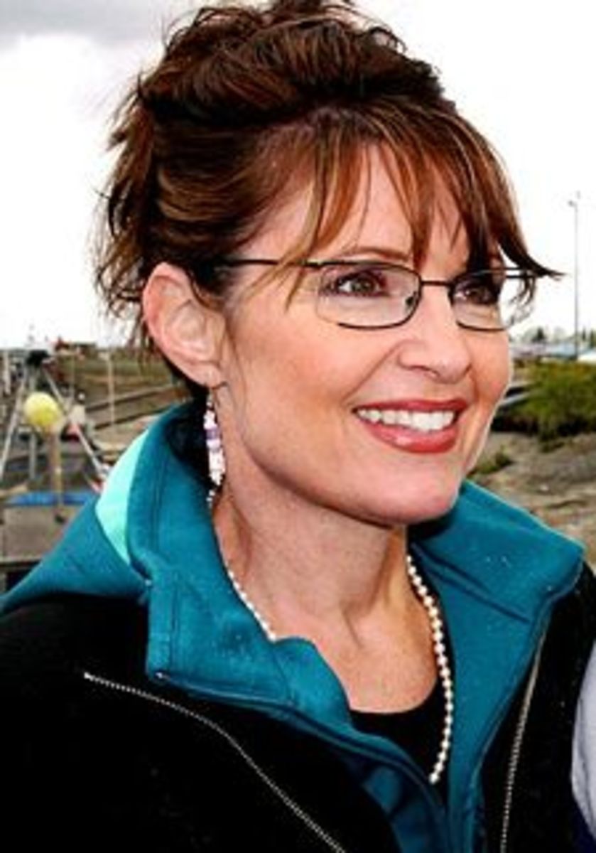 Governor Sarah Palin is the mother of five children, including pregnant teen Bristol and Trig, an infant with Down's Syndrome       Photo Credit: Wikipedia