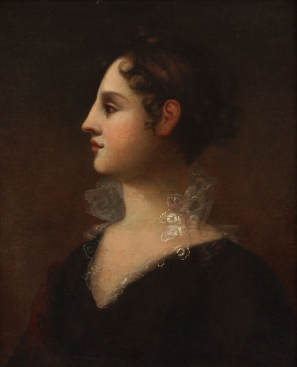 Portrait of Theodosia by John Vanderlyn Theodosia married when she was seventeen and gave birth to her only son in the following year. Credit: Wikipedia