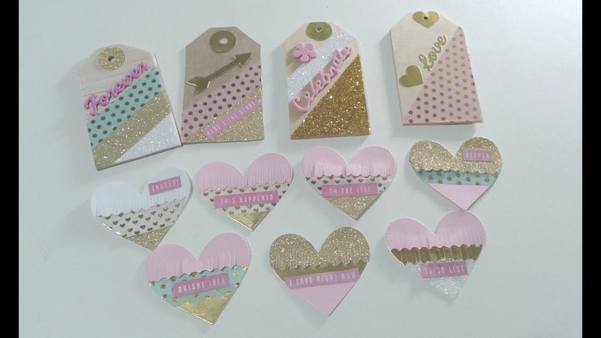 Creating your own embellishments are rewarding and economical