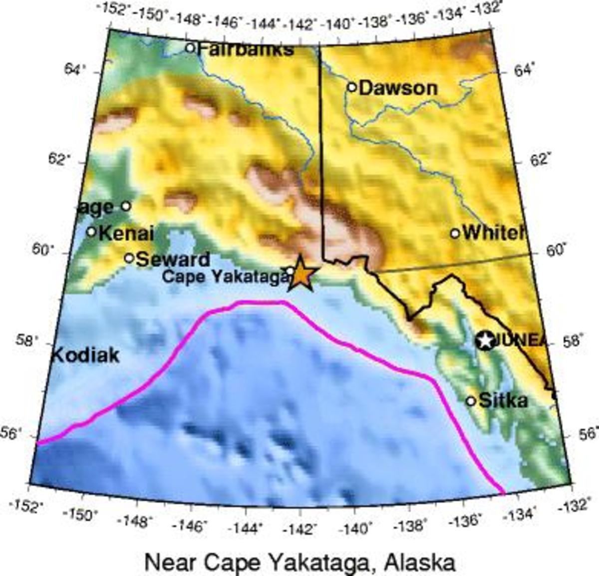 Largest earthquakes