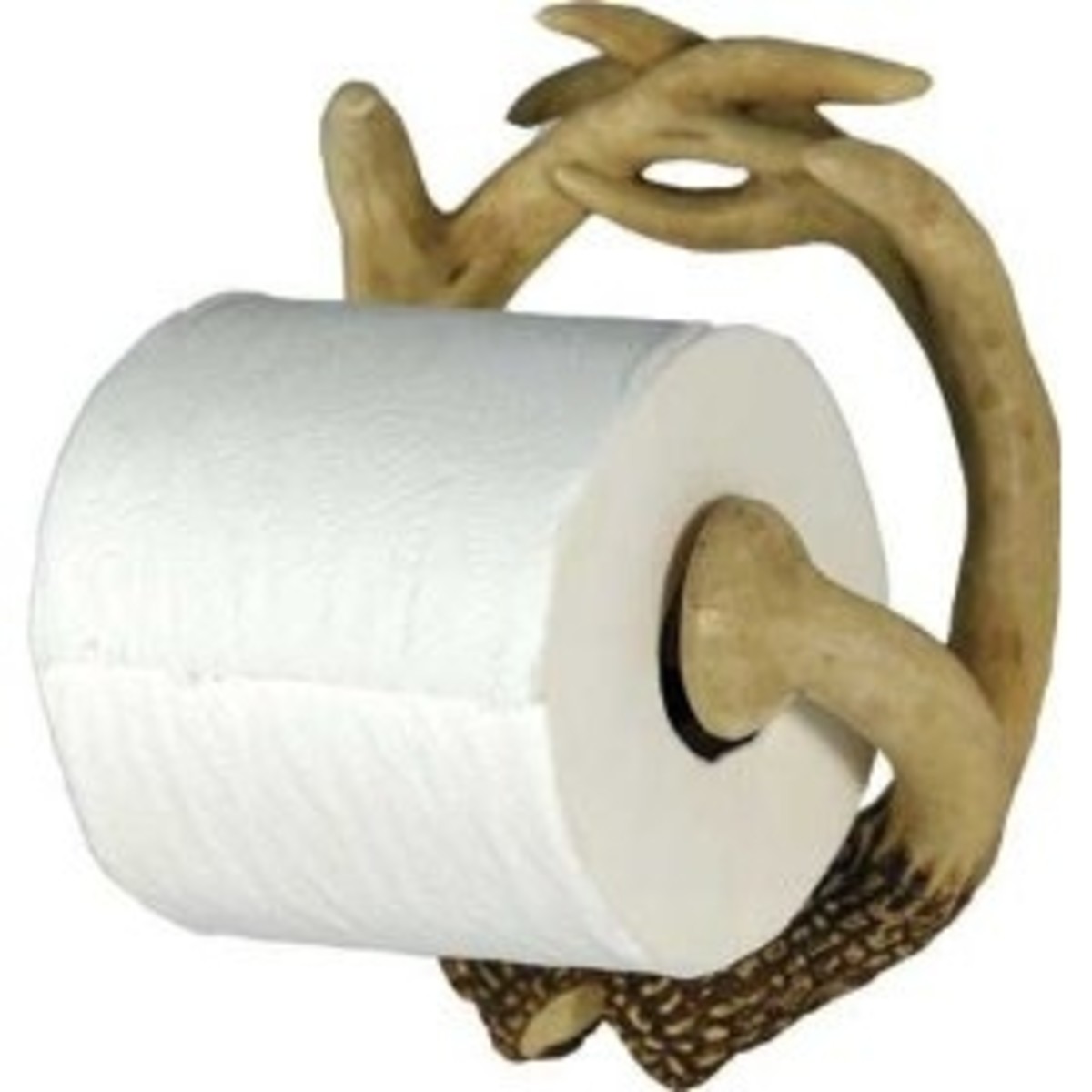 River's Edge Deer Antler Novelty Toilet Paper Holder
