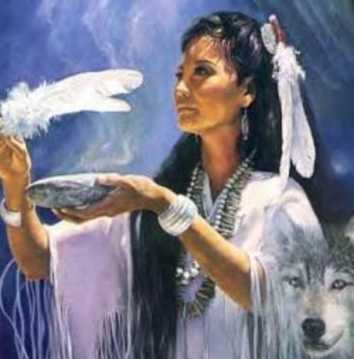 Smudging Yourself
