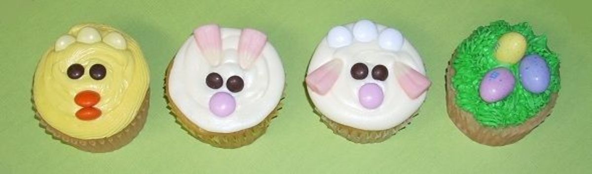 Bunny Rabbit Cupcakes