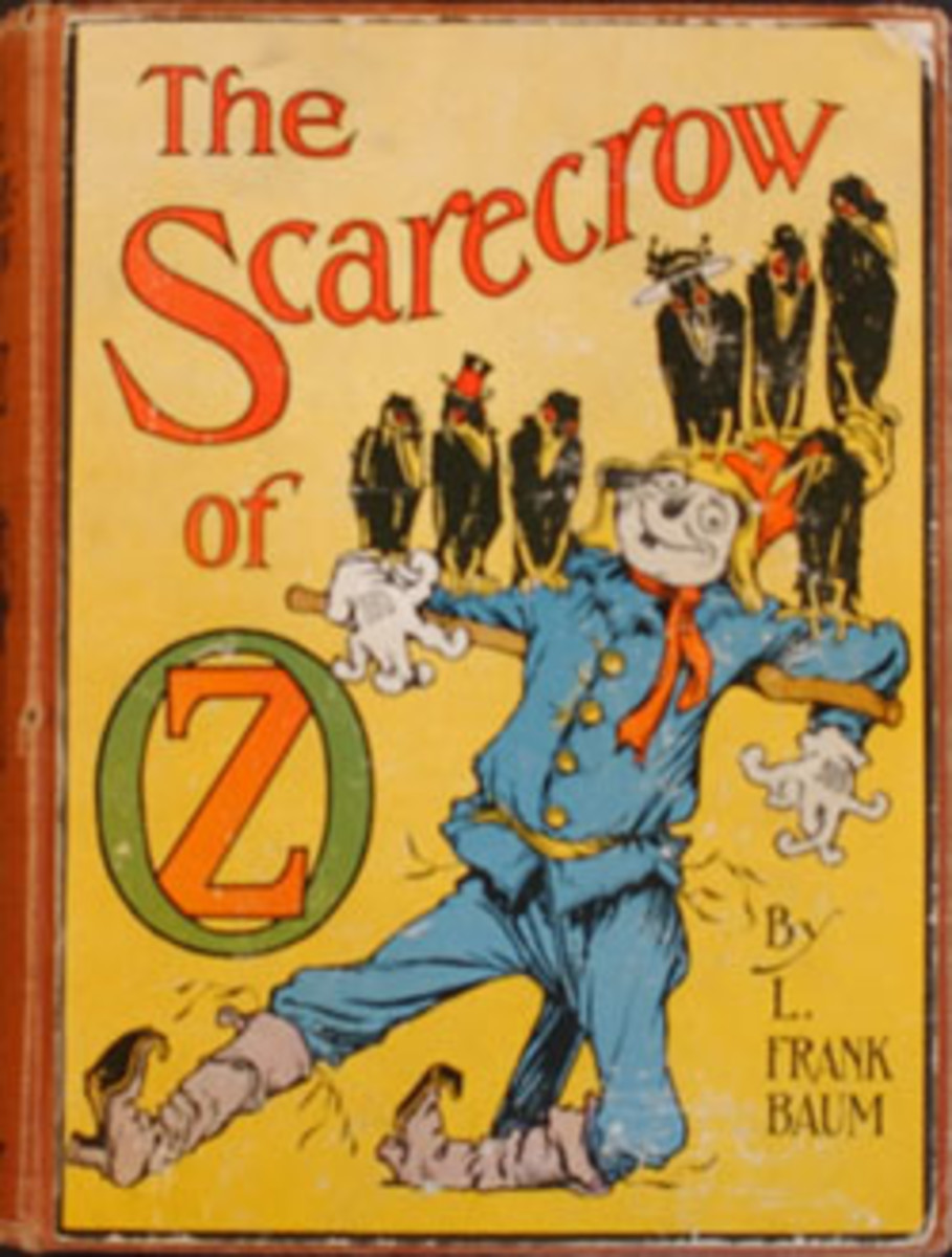 Scarecrow from the Wizard of Oz Book