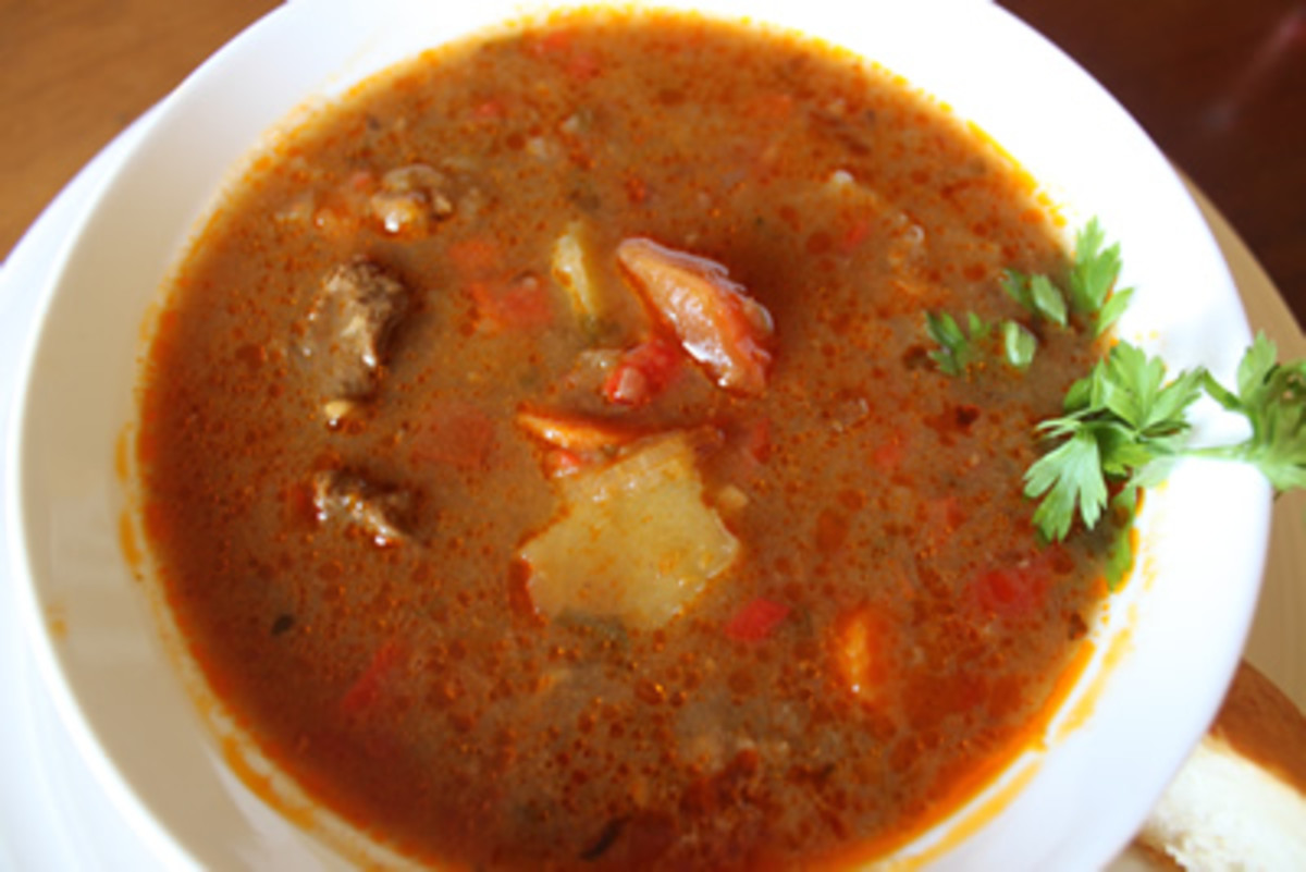 Authentic (and very tasty) Hungarian Goulash