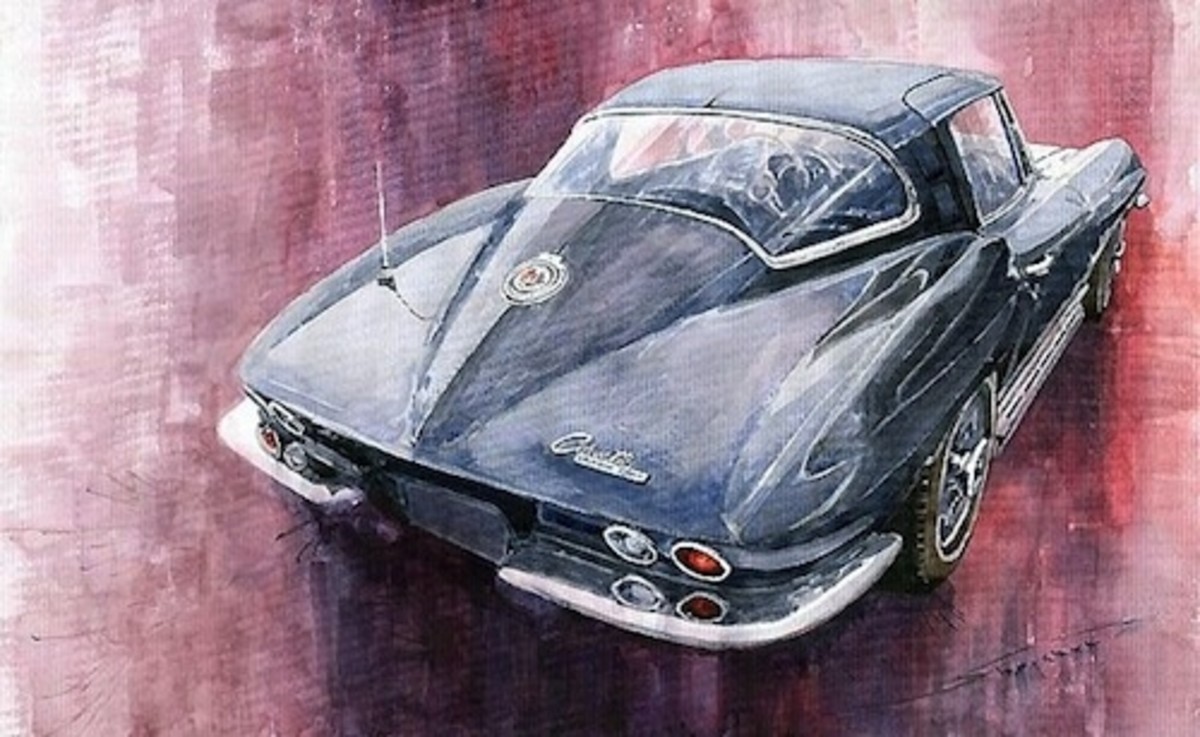 Chevrolet Corvette Sting Ray 1965 by Yuriy Shevchuk