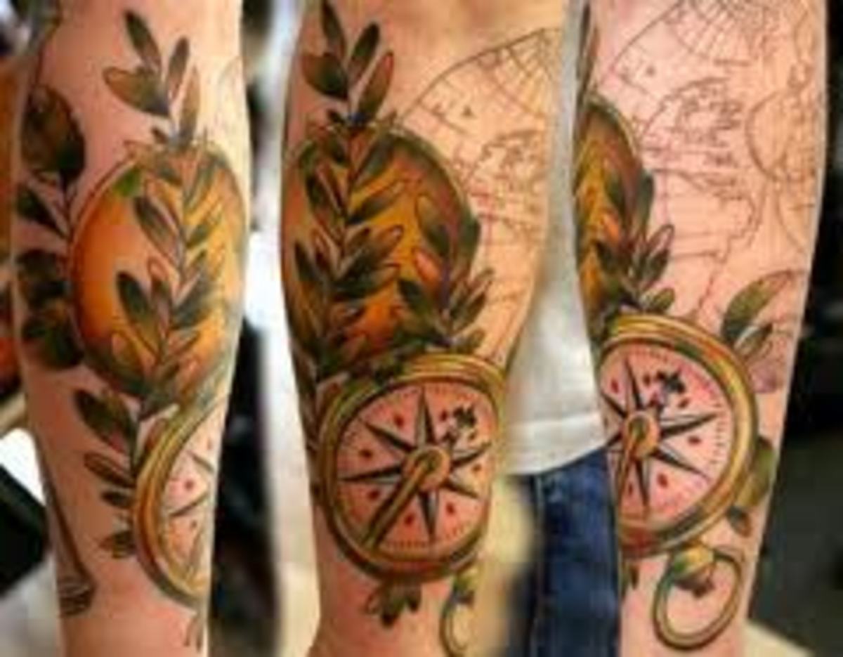 1,246 Compass Rose Tattoo Royalty-Free Photos and Stock Images |  Shutterstock