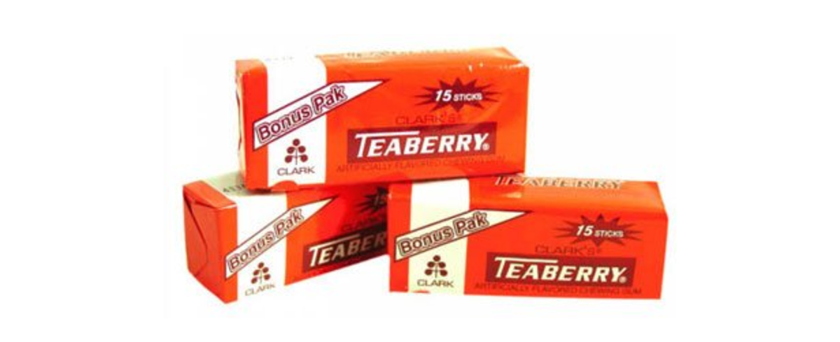 Teaberry gum