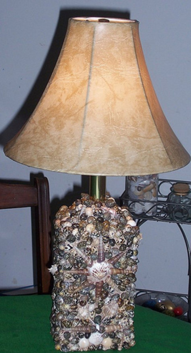 Seashell Lamps and Lampshades