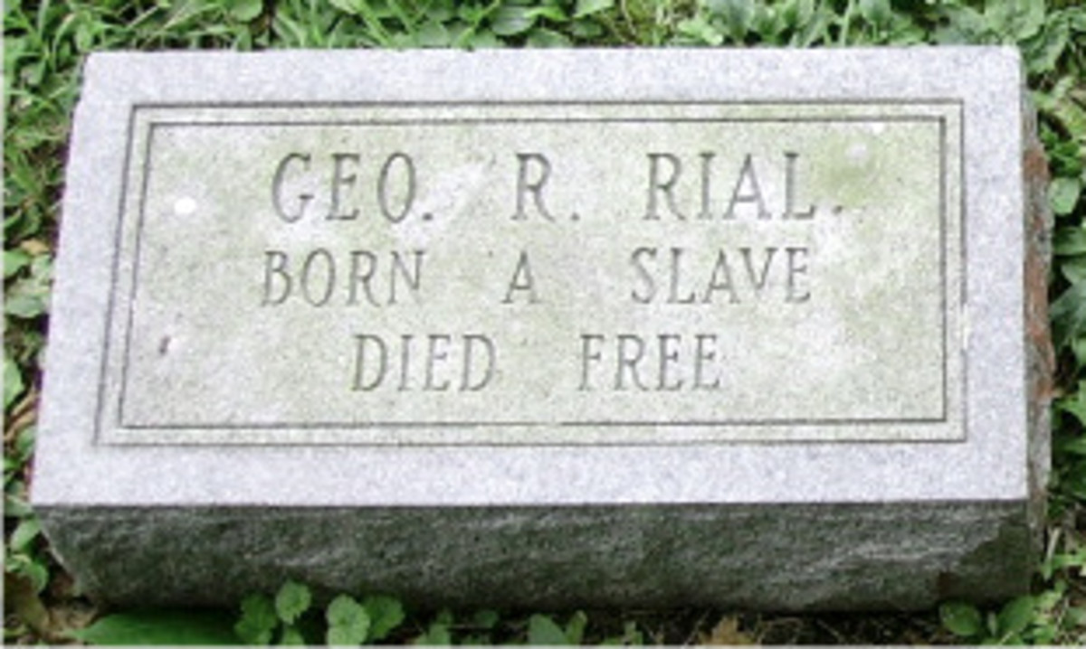 Born a Slave, Died Free--Freed Randolph Slaves--The African Jackson Cemetery in Rossville / Piqua, Ohio--
