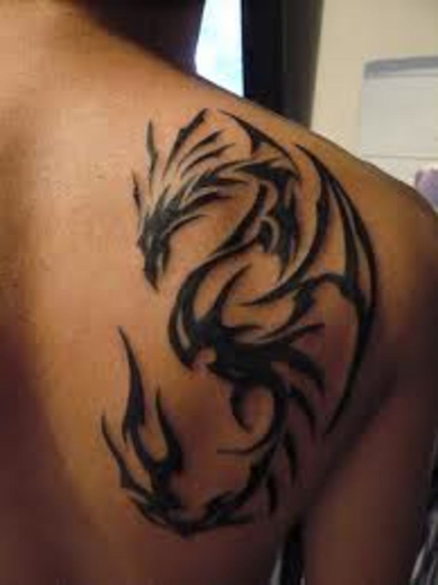Tribal dragon tattoo meaning