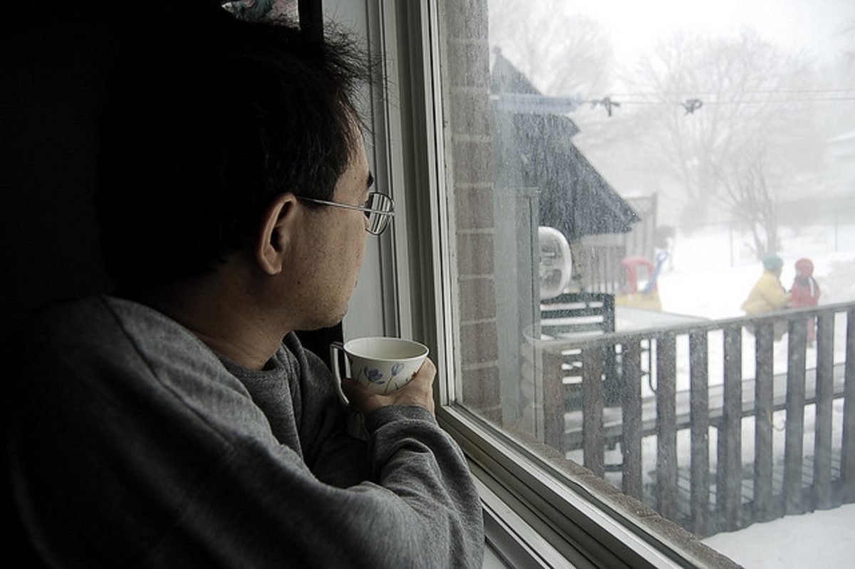 SAD most typically affects people throughout the winter.