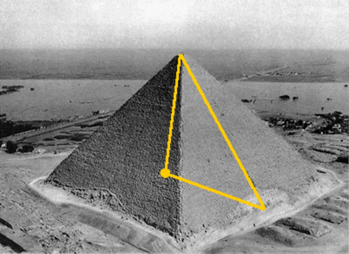 Somehow, Egyptians knew the theorem. Can you tell?