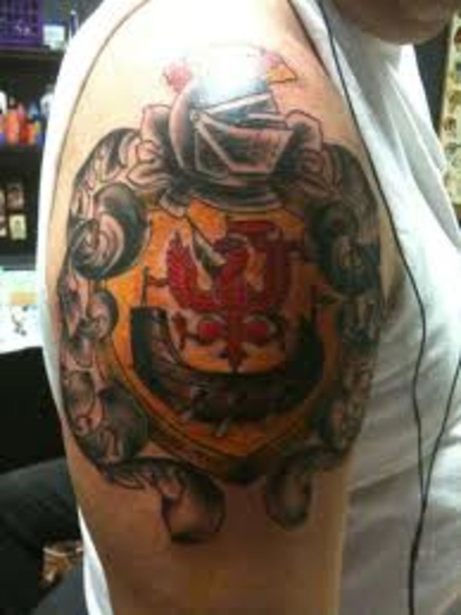 First Raiders tattoo 124 or 412 its Raider Nation for Life Bandwagon  fans need not apply  roaklandraiders