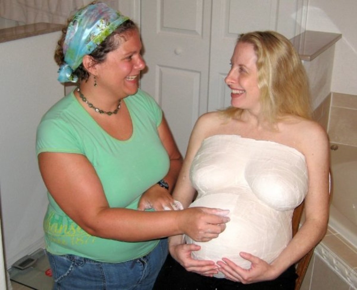 pregnant-belly-art-belly-cast-for-the-pregnant-woman