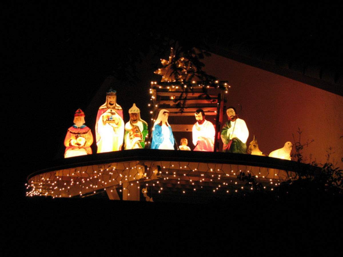 Christmas Nativity Outdoor Yard Decorations