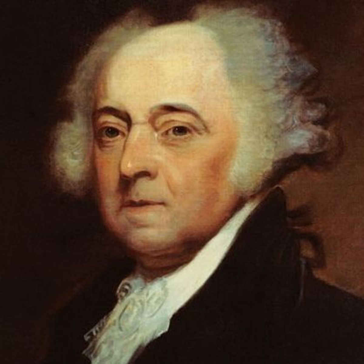 President John Adams's portrait by Asher B. Durand 