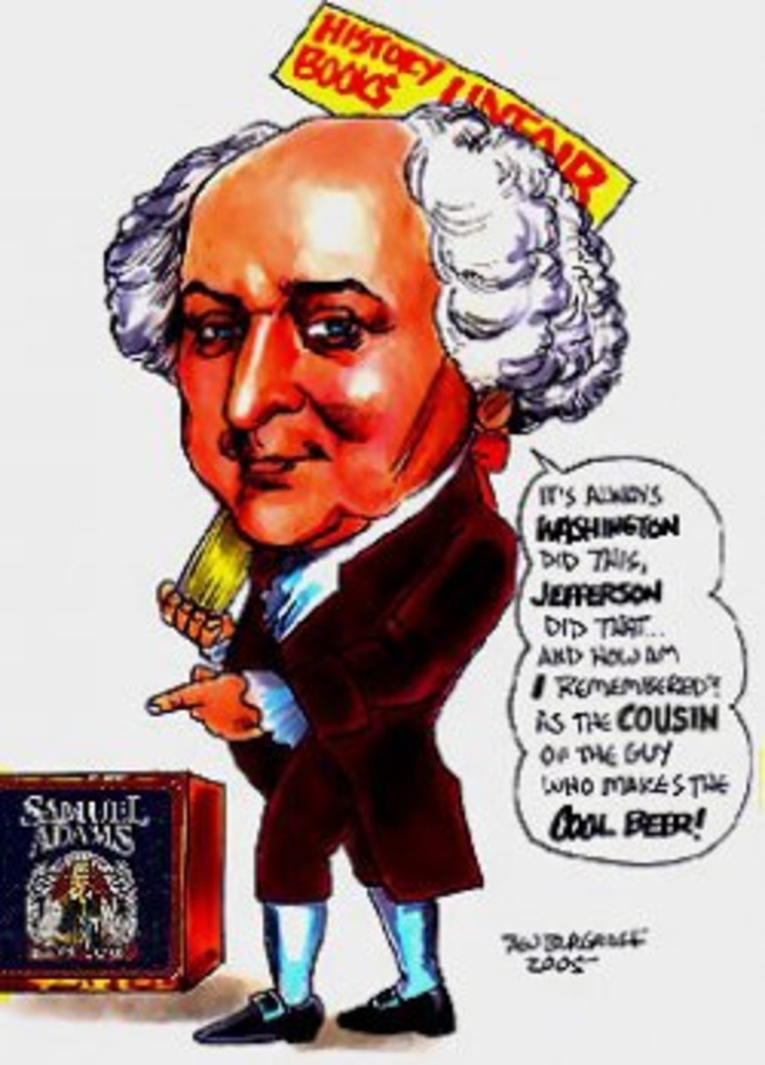President John Adams Image Credit to http://cariart.tripod.com/cartoon-3.html who requested no link back.
