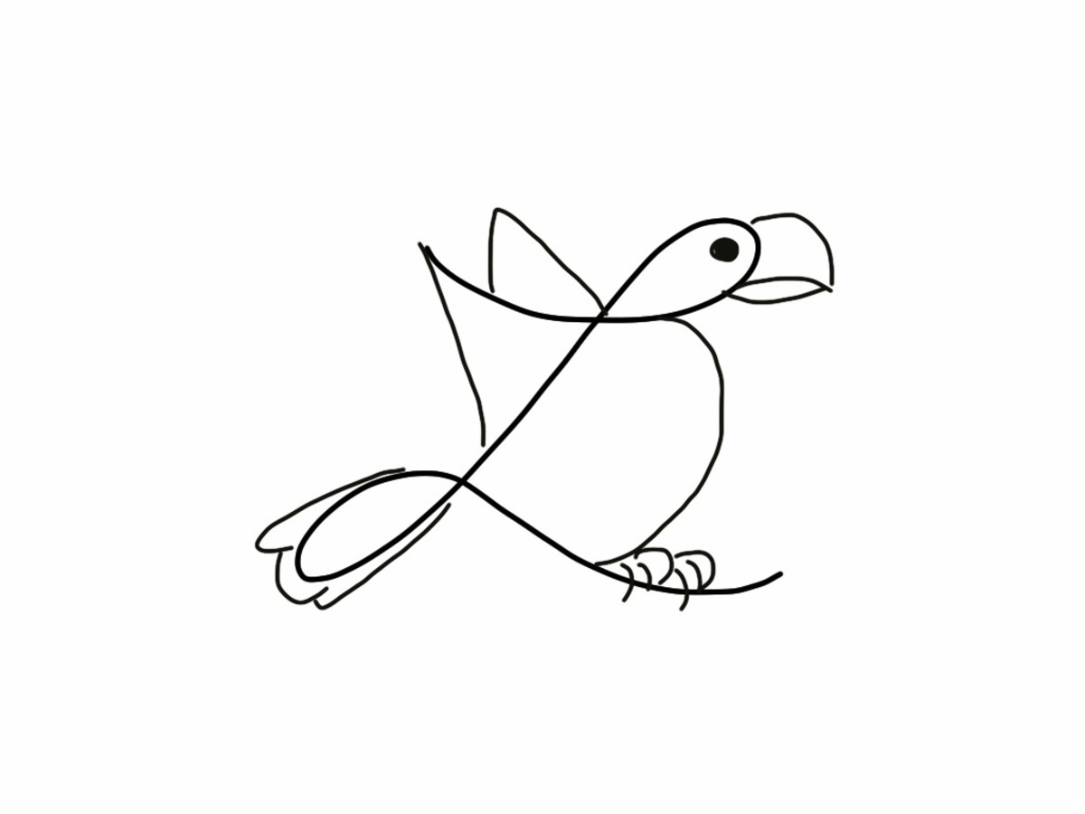 how-to-turn-a-cursive-l-into-a-bird-drawing