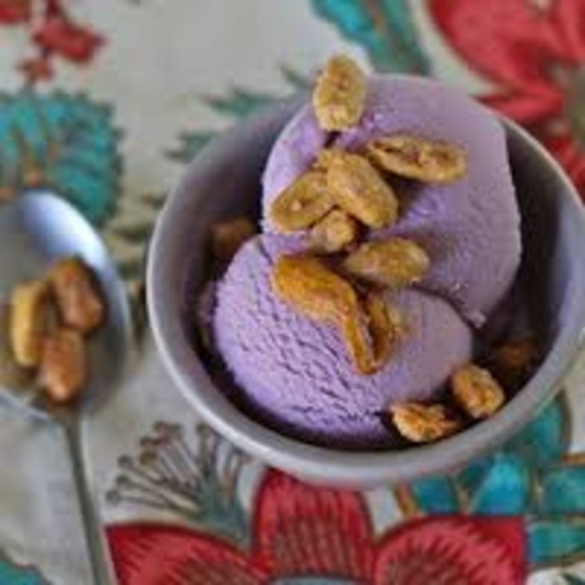 Purple Yam Ice cream