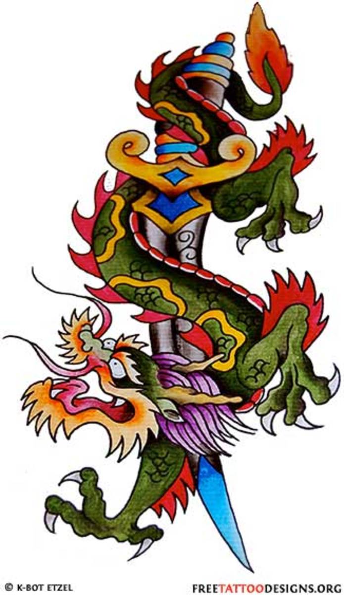 Chinese dragon tattoos hi-res stock photography and images - Alamy