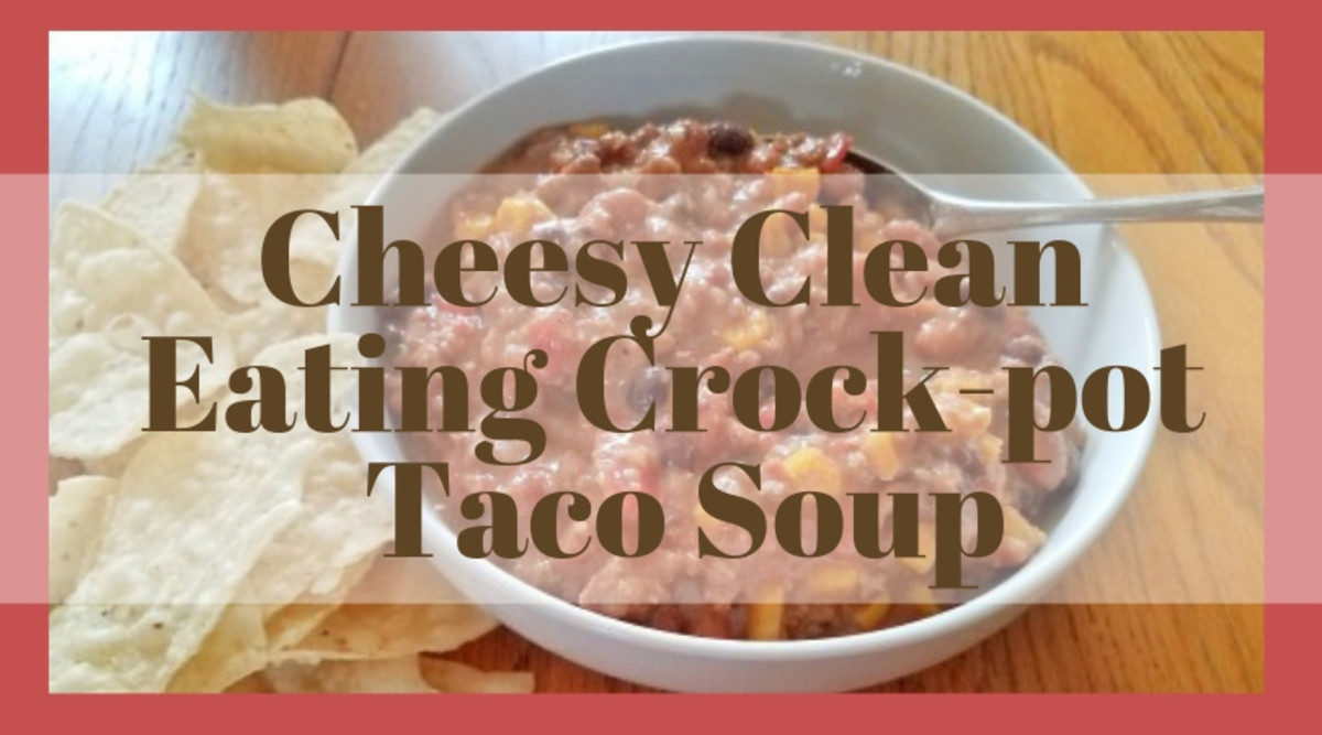 Cheesy Clean Eating Crock-Pot Taco Soup