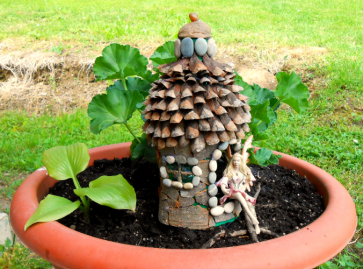 how to make a real fairy house
