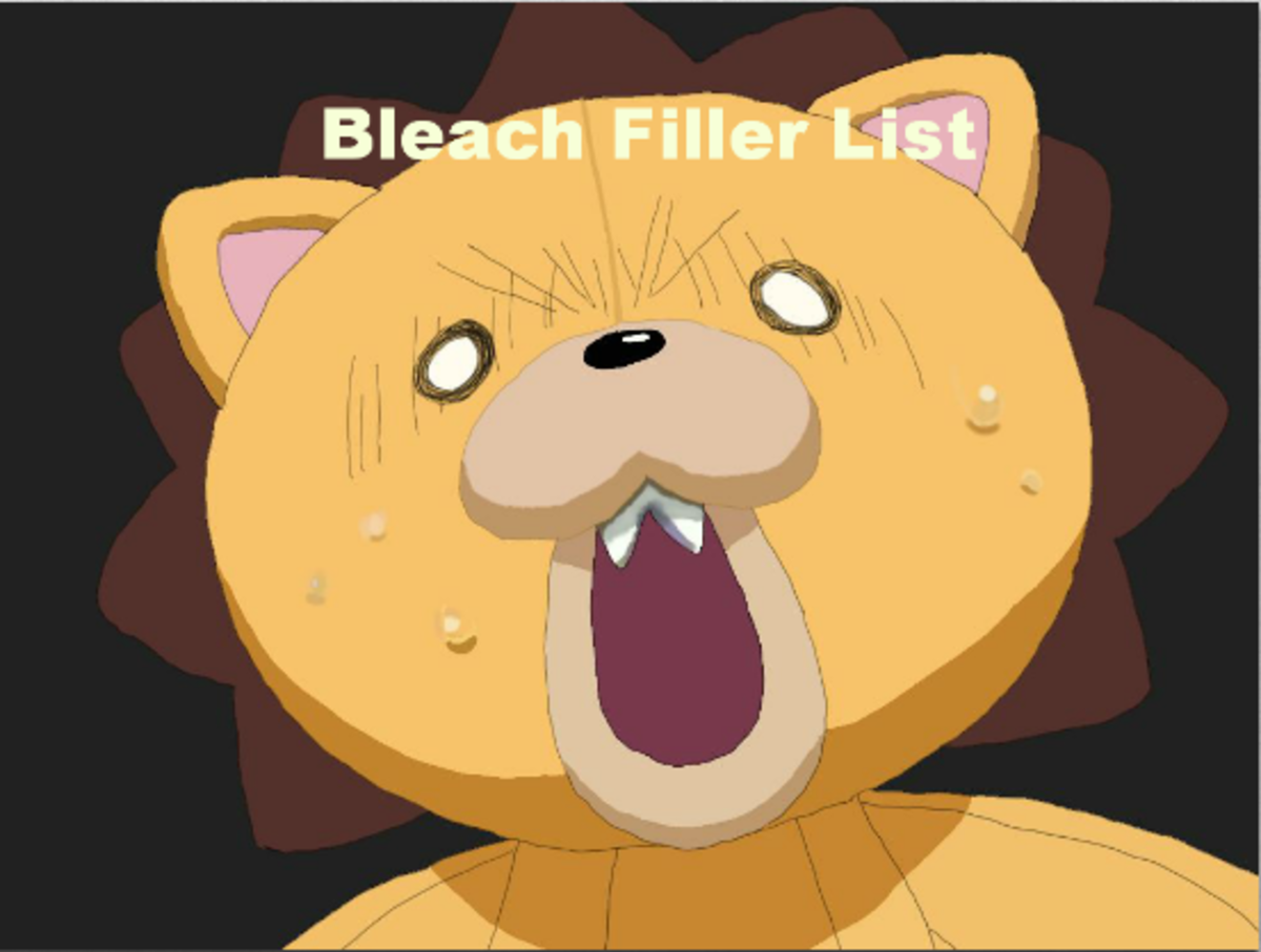 BLEACH Filler List - A comprehensive list of BLEACH episode information